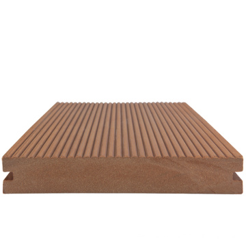 plancher anti-dérapant composé en bois en plastique pour la décoration de piscine